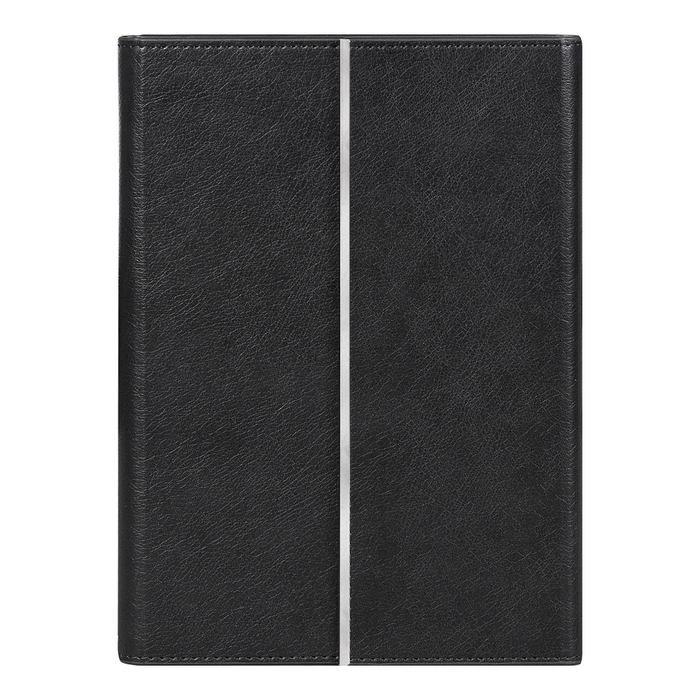 Ежедневник в суперобложке Country Galaxy Mocco A5+, черный, недатированный, в твердой обложке для нанесения логотипа