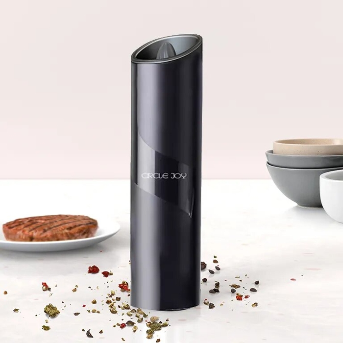Мельница для специй электрическая Circle Joy Electric Grinder, черный для нанесения логотипа