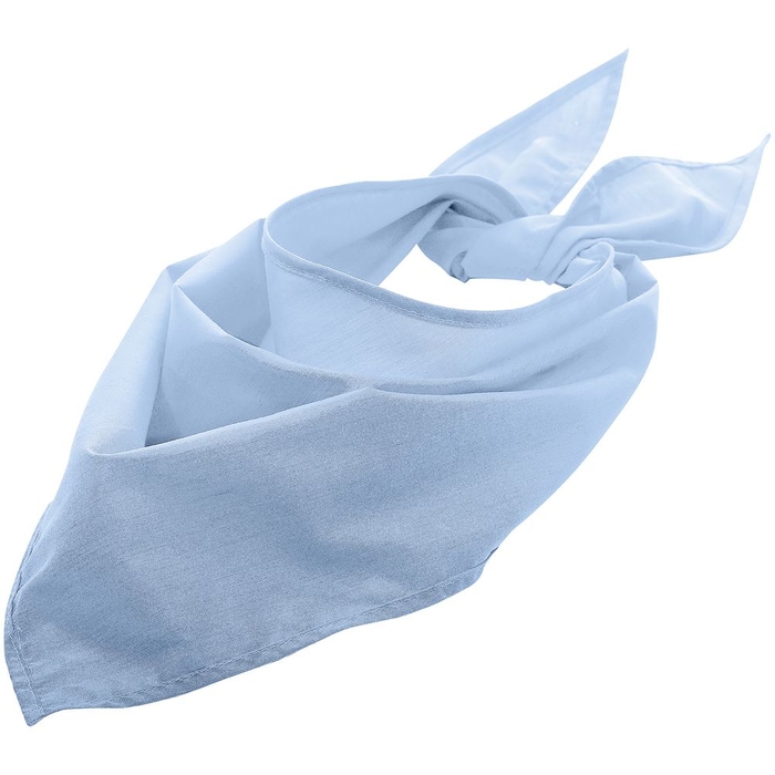 Шейный платок Bandana, голубой для нанесения логотипа