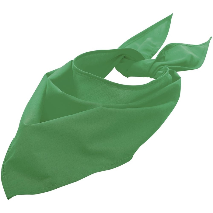 Шейный платок Bandana, ярко-зеленый для нанесения логотипа