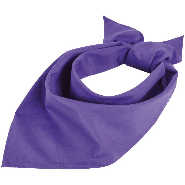 Шейный платок Bandana, темно-фиолетовый для нанесения логотипа