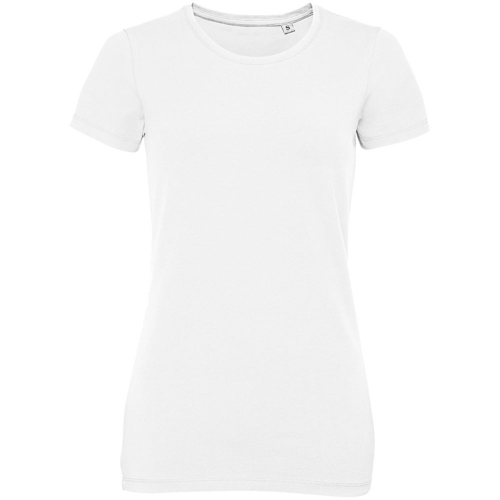 Футболка женская Millenium Stretch Women, белая, размер L для нанесения логотипа