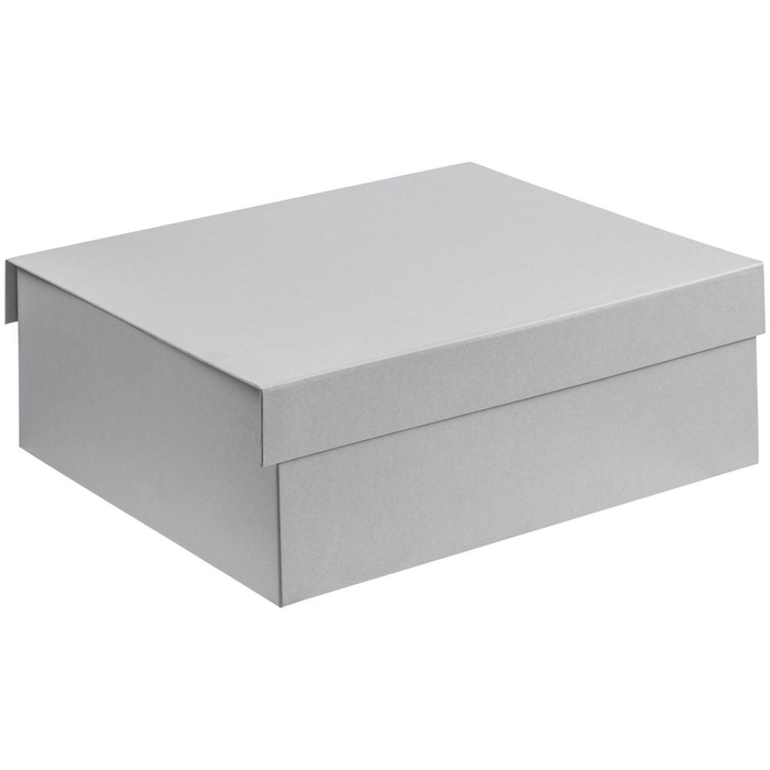 Коробка My Warm Box, серая для нанесения логотипа