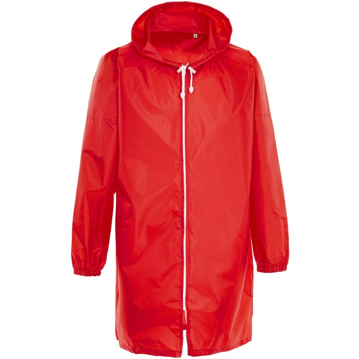 Дождевик Rainman Zip, красный, размер S для нанесения логотипа
