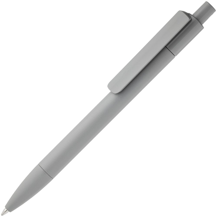 Ручка шариковая Prodir DS4 PMM-P, серая для нанесения логотипа