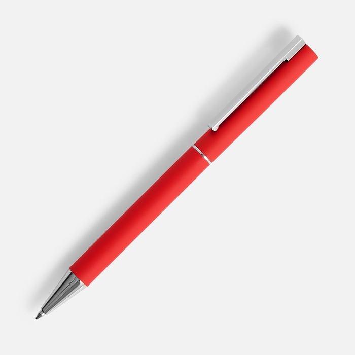 Ручка шариковая Blade Soft Touch, красная для нанесения логотипа