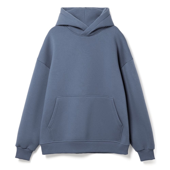 Худи Kulonga Oversize, темно-серое, размер XS/S для нанесения логотипа