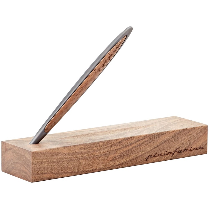 Вечная ручка Cambiano Matte Black Walnut для нанесения логотипа