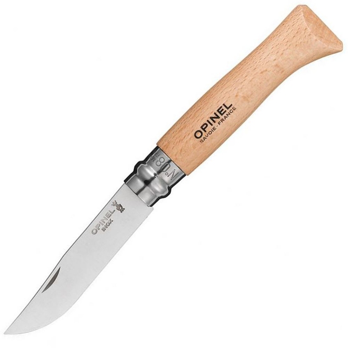 Нож Opinel No 8, бук для нанесения логотипа