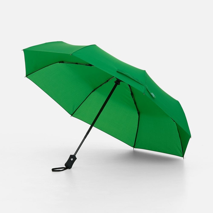 Зонт складной Monsoon, зеленый для нанесения логотипа