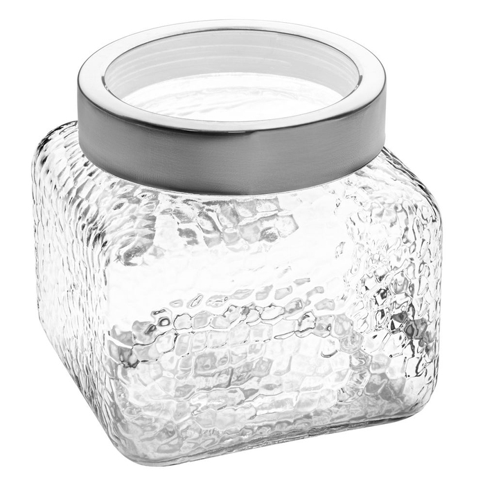 Банка с крышкой Nordic Cube, малая для нанесения логотипа