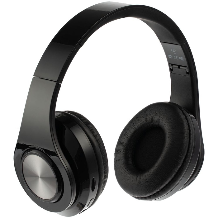 Беспроводные наушники Uniscend Sound Joy, черные для нанесения логотипа