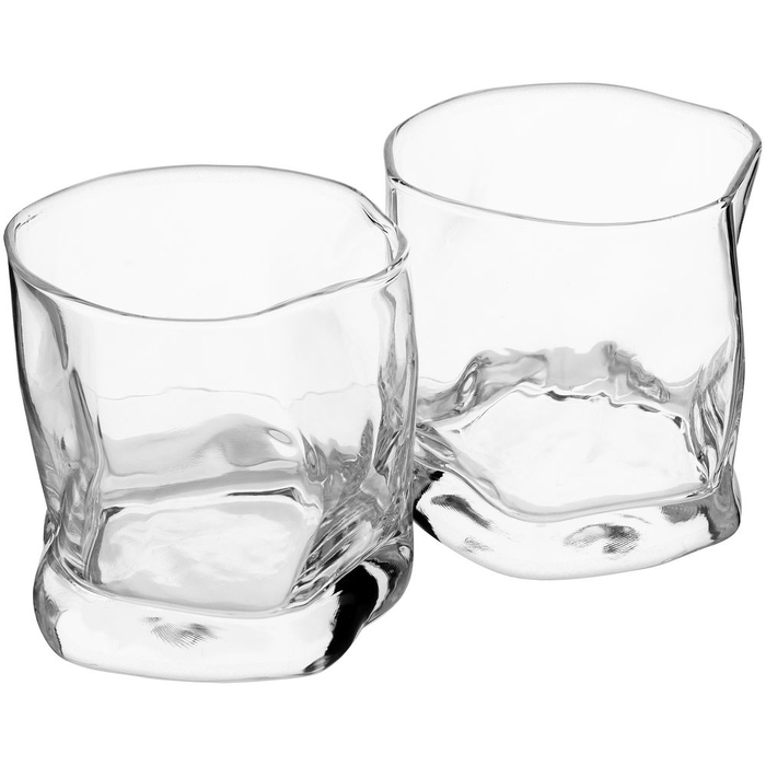 Набор из 2 стаканов Crystal Clear для нанесения логотипа