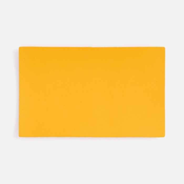 Лейбл Listra Soft Touch, XL, желтый для нанесения логотипа