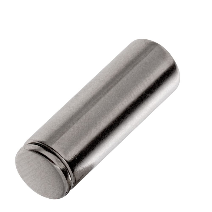 Наконечник для шнурка Nozzle, серебристый (хром) для нанесения логотипа