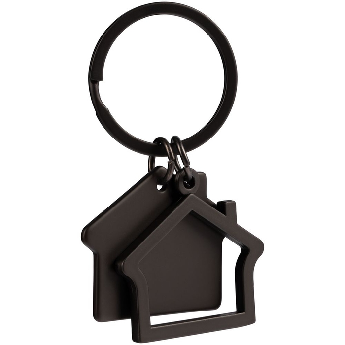 Брелок Gun Metal Dual Lodge для нанесения логотипа