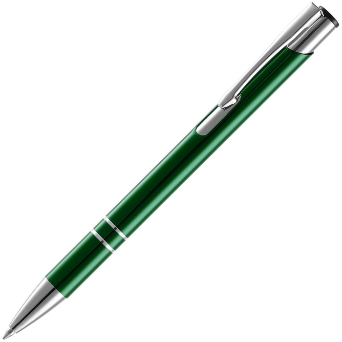 Ручка шариковая Keskus, зеленая для нанесения логотипа
