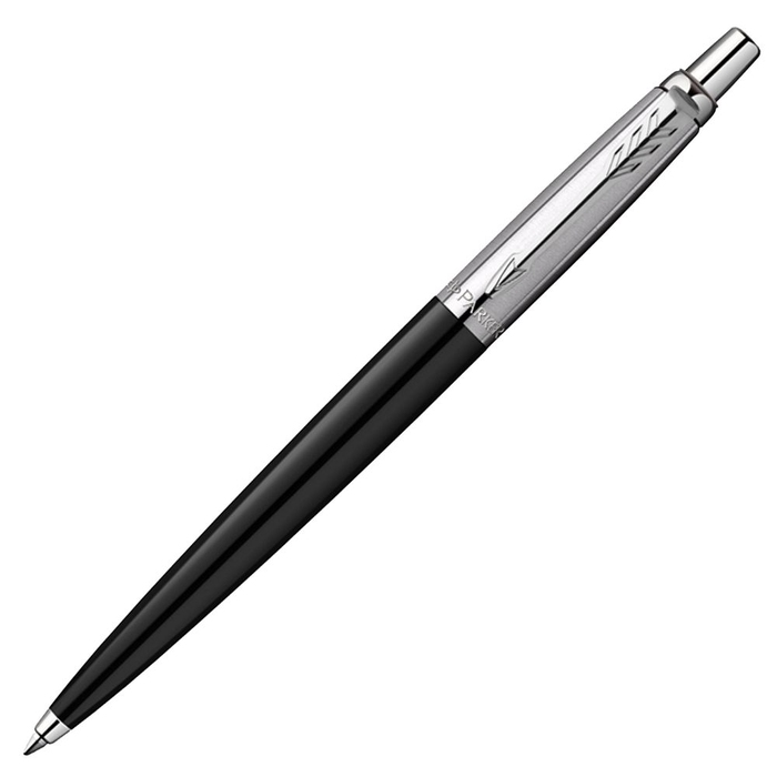Ручка шариковая Parker Jotter Originals Black Chrome CT, черная для нанесения логотипа