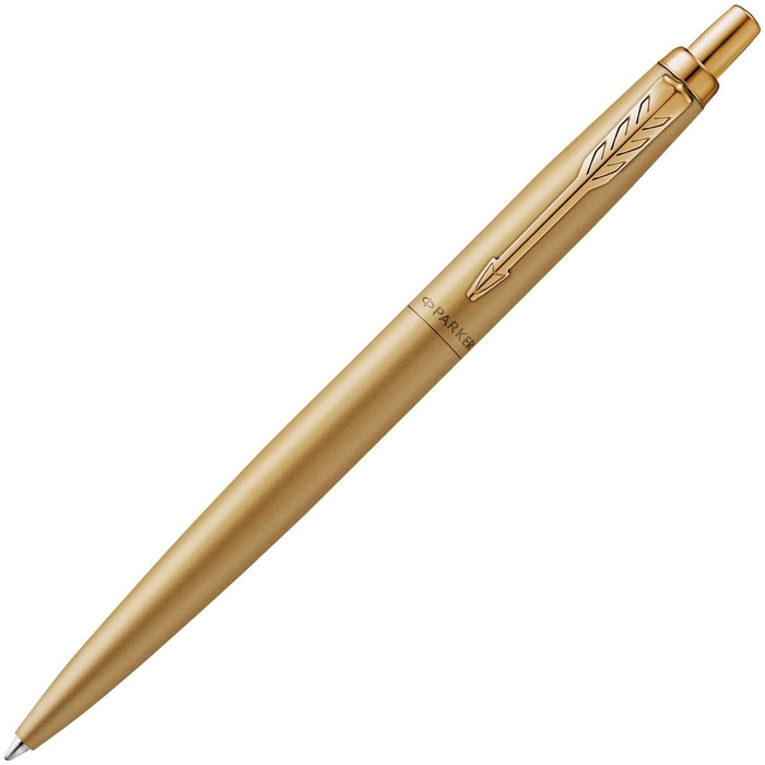 Ручка шариковая Parker Jotter XL Monochrome Gold, золотистая для нанесения логотипа