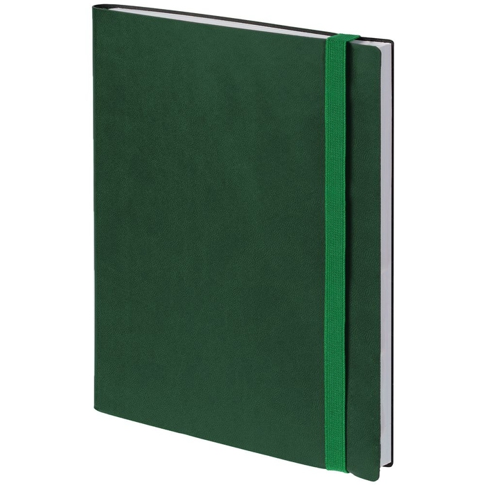 Ежедневник Vivian, недатированный, зеленый для нанесения логотипа