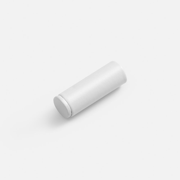 Наконечник для шнурка Nozzle, ver.2, белый для нанесения логотипа
