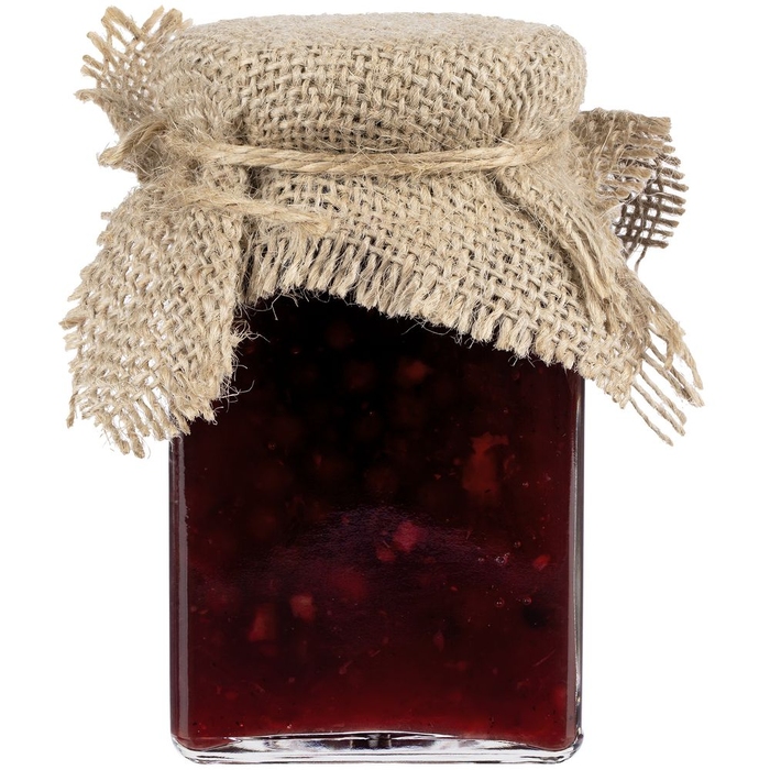 Варенье Real Jam, брусника с апельсином и специями для нанесения логотипа