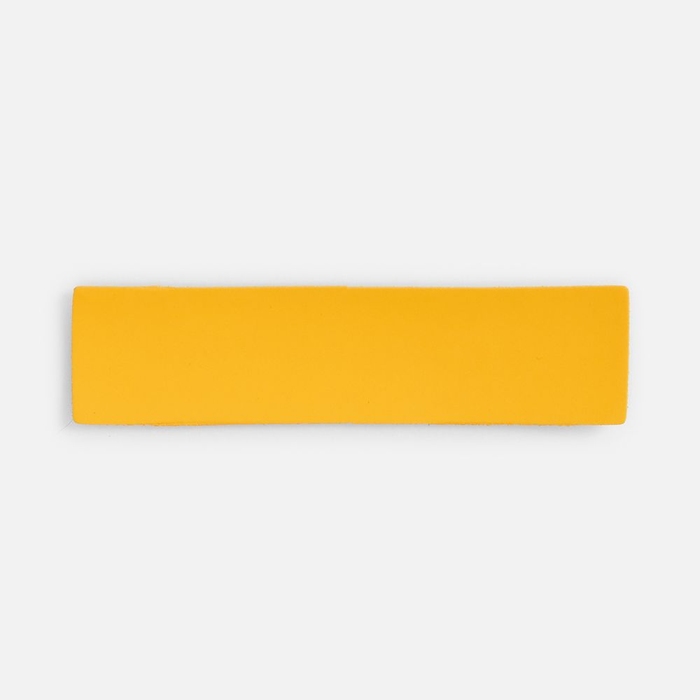 Лейбл Listra Soft Touch, S, желтый для нанесения логотипа