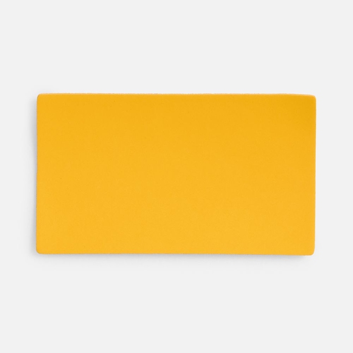 Лейбл Listra Soft Touch, M, желтый для нанесения логотипа