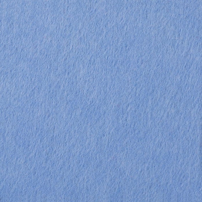 Заготовка из фетра Felt 100, голубая для нанесения логотипа