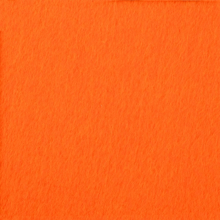 Заготовка из фетра Felt 100, оранжевый неон для нанесения логотипа