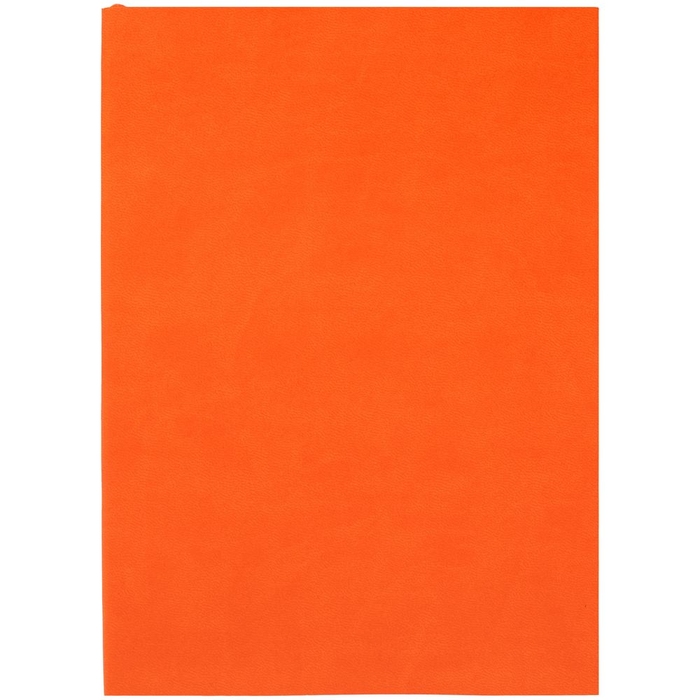 Ежедневник Flat Light, недатированный, оранжевый для нанесения логотипа