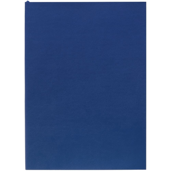 Ежедневник Flat Light, недатированный, синий для нанесения логотипа
