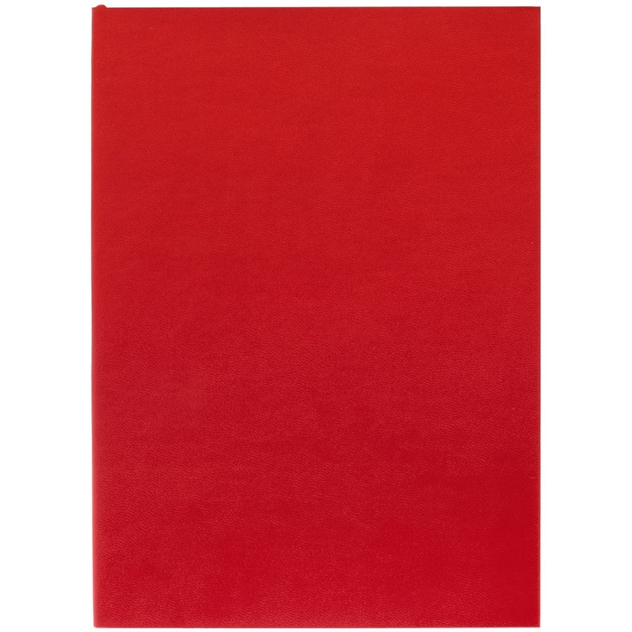 Ежедневник Flat Light, недатированный, красный для нанесения логотипа