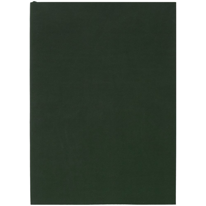 Ежедневник Flat Light, недатированный, зеленый для нанесения логотипа