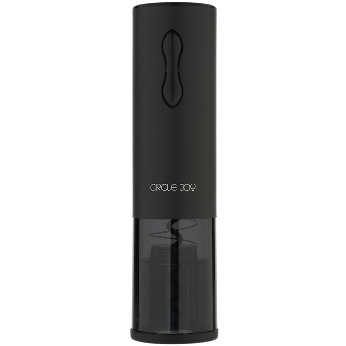Электрический штопор Circle Joy Mini, черный для нанесения логотипа