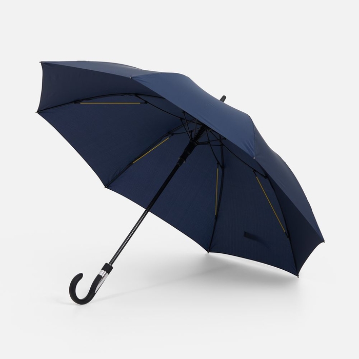 Зонт-трость Rainzee, темно-синий для нанесения логотипа