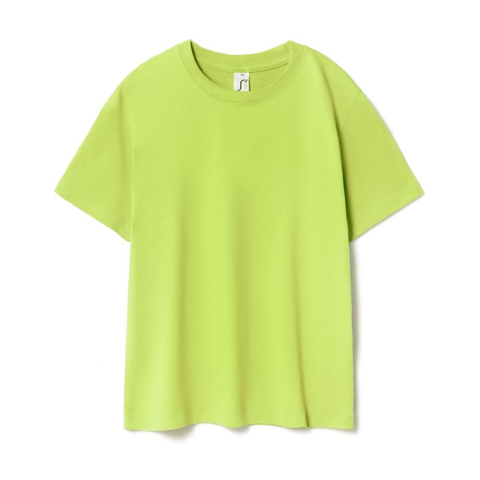 Футболка детская Regent Kids 150 зеленое яблоко, на рост 96-104 см (4 года) для нанесения логотипа