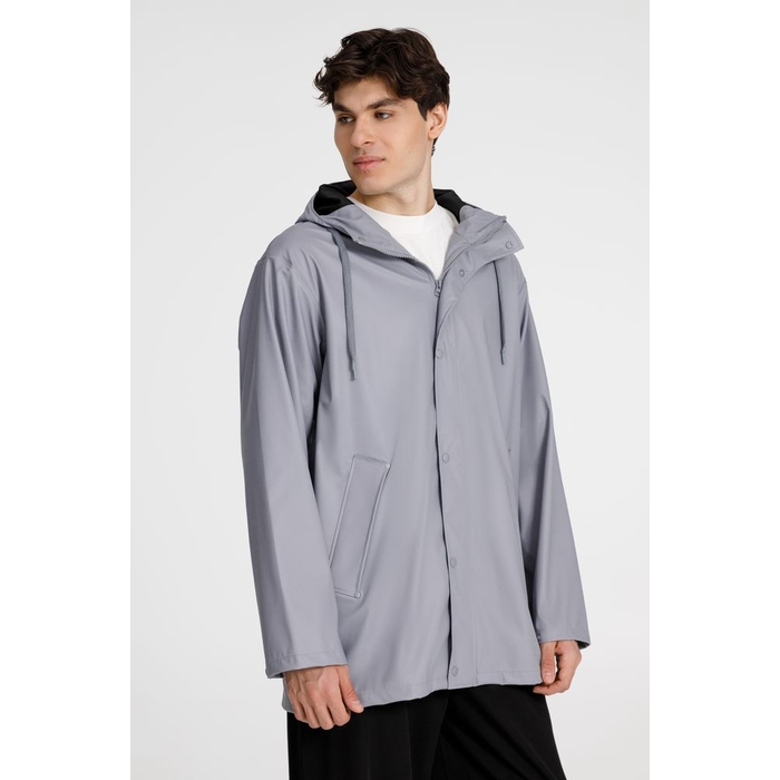 Парка R4, серая, размер M/L для нанесения логотипа