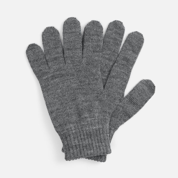 Перчатки Nobilis Mono, серый меланж, размер L/XL для нанесения логотипа