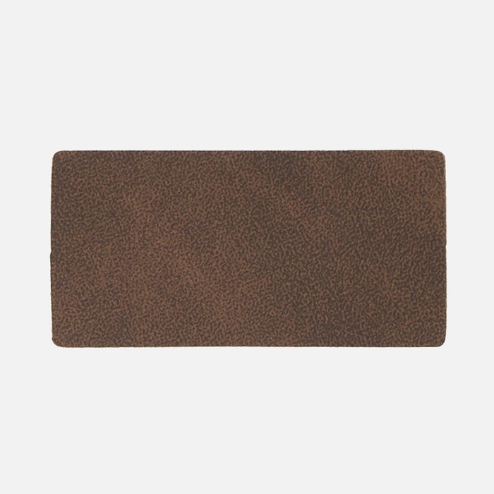 Лейбл Listra Nubuck Touch, XS, темно-коричневый для нанесения логотипа