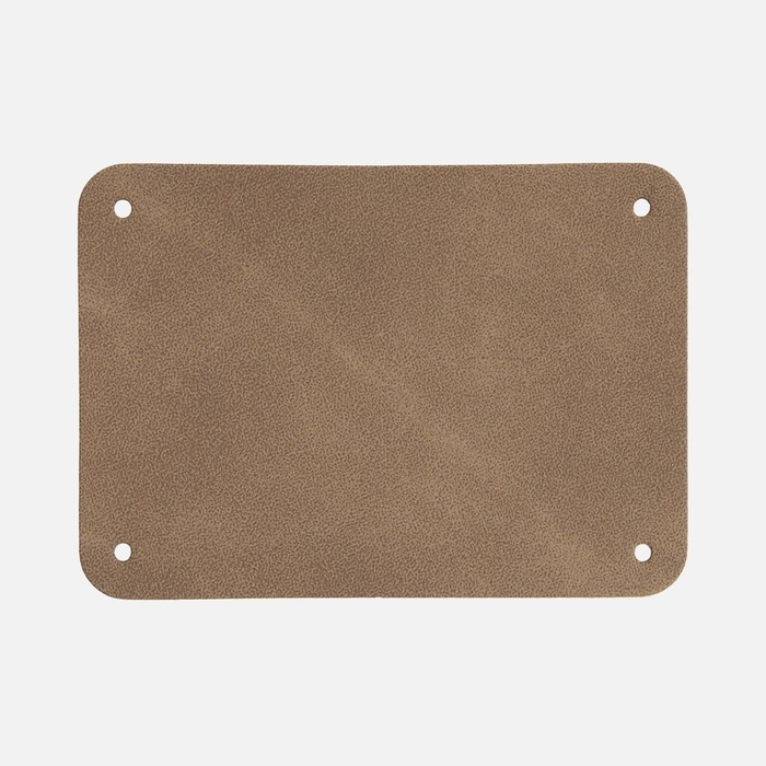 Лейбл Eta Nubuck Touch, XL, коричневый для нанесения логотипа