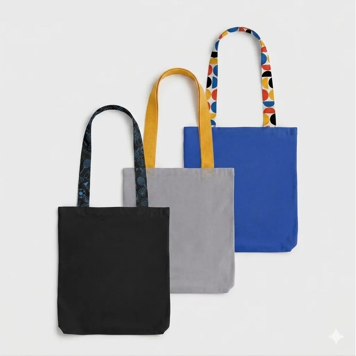 Шопер-конструктор Bolsa с широкими ручками для сублимации для нанесения логотипа