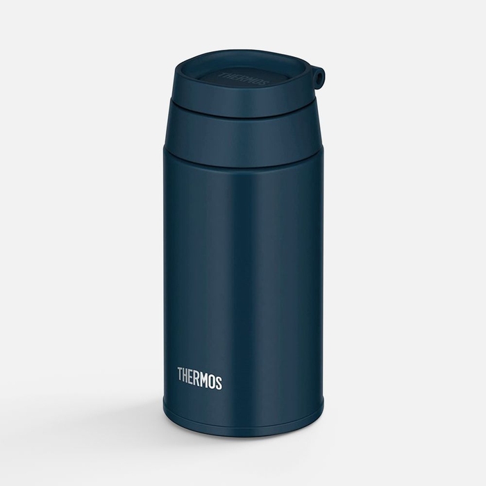 Термобутылка JOO 380, синяя (индиго) для нанесения логотипа