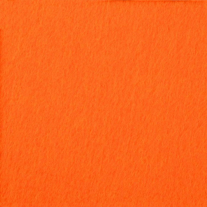 Заготовка из фетра Felt 600, оранжевый неон для нанесения логотипа