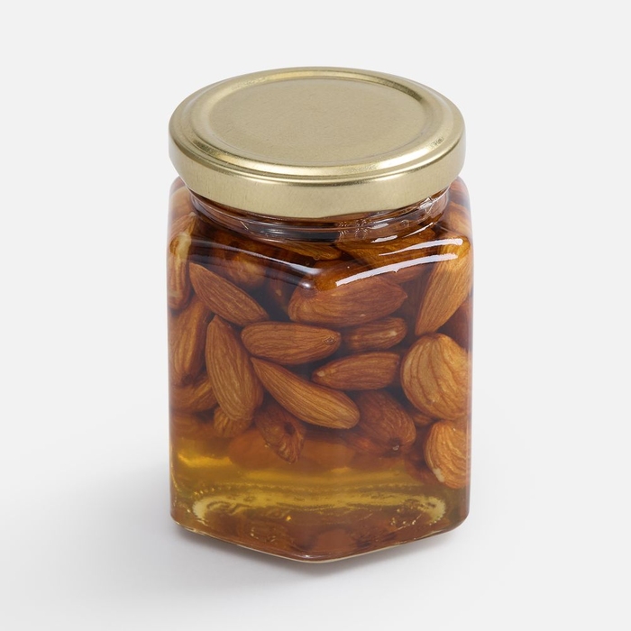 Мед Allnutty, с миндалем для нанесения логотипа