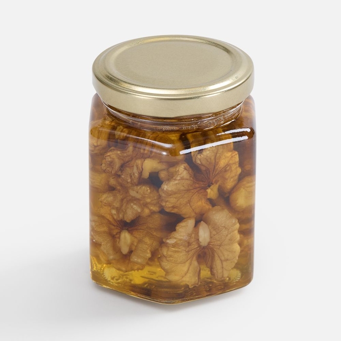 Мед Allnutty, с грецким орехом для нанесения логотипа