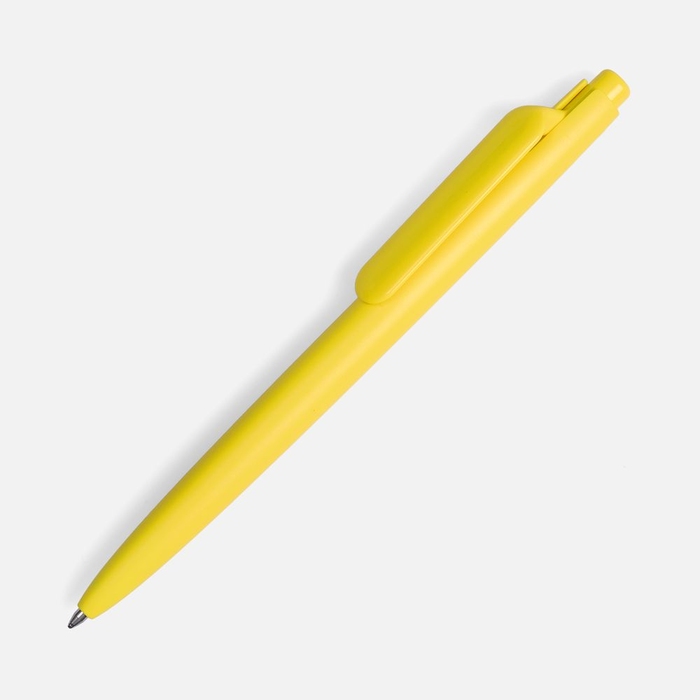 Ручка шариковая Prodir DS11 PMP, желтая для нанесения логотипа