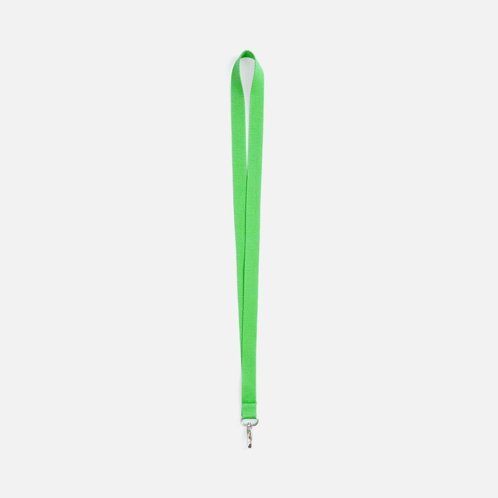 Лента для бейджа Pin, зеленая для нанесения логотипа