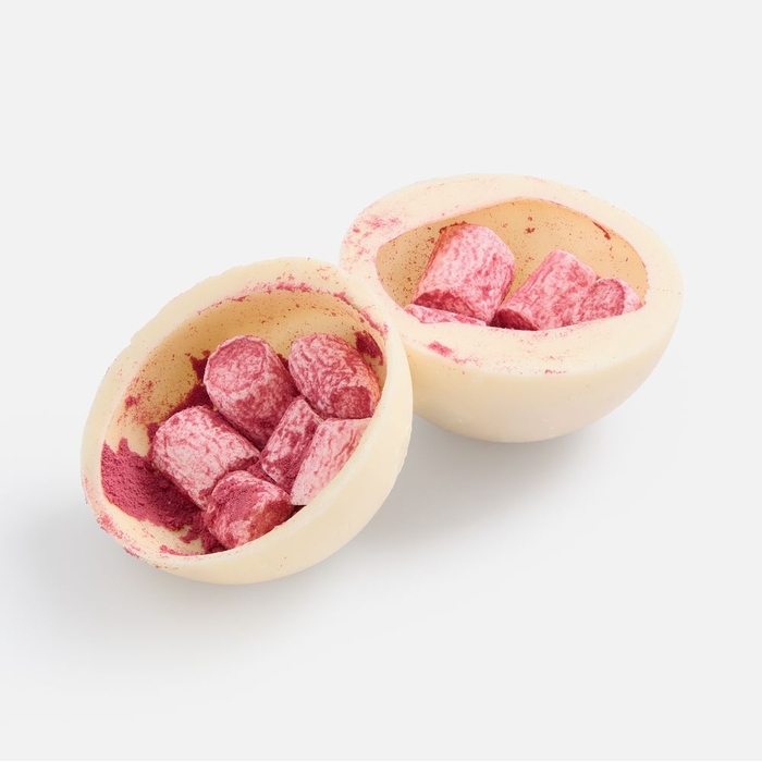Шоколадная бомбочка Sweet Spot, розовая матча для нанесения логотипа