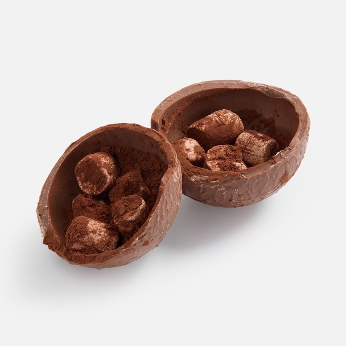 Бомбочка Choсo Boule, молочный шоколад для нанесения логотипа